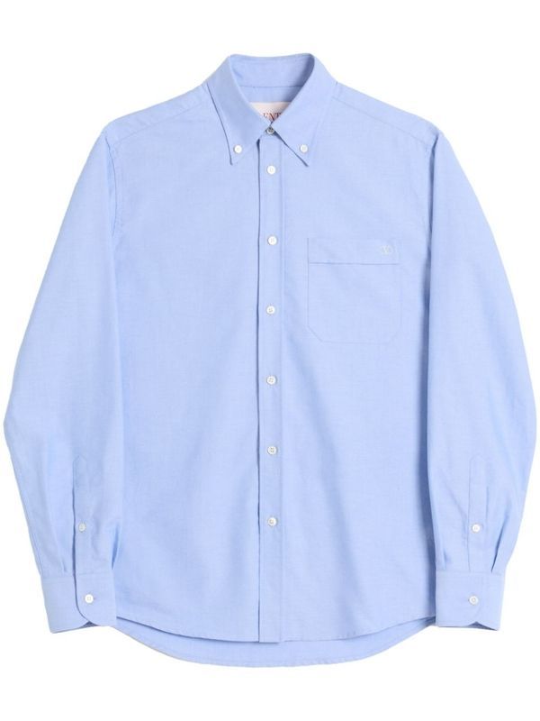 Valentino Shirts Light Blue Shirts