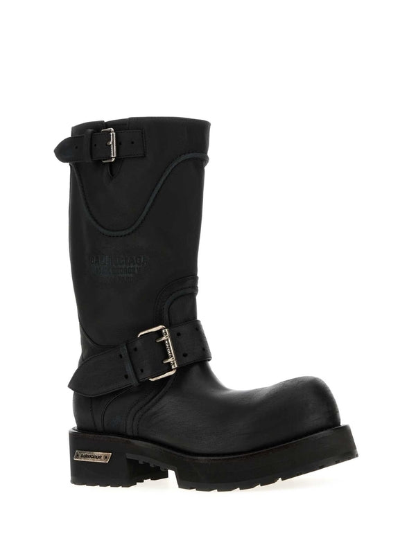 Balenciaga Black Middle Boots