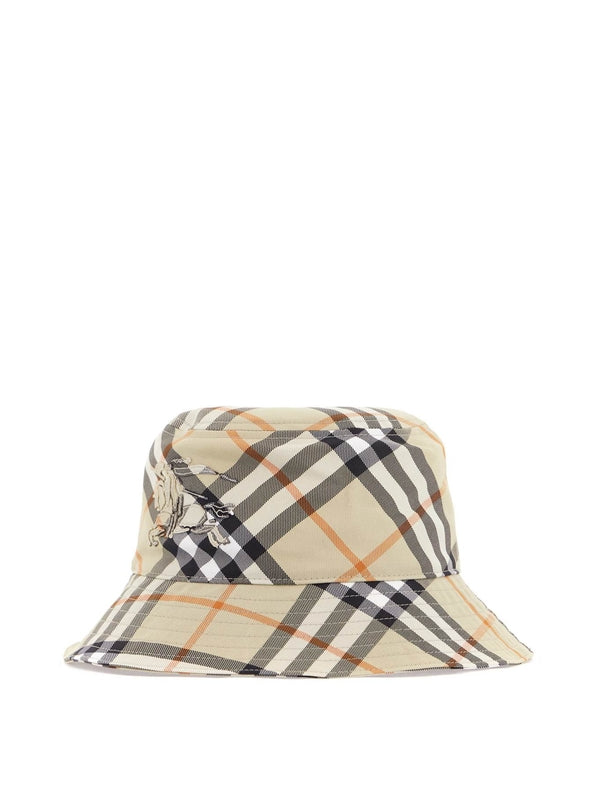 Check Pattern Bucket Hat