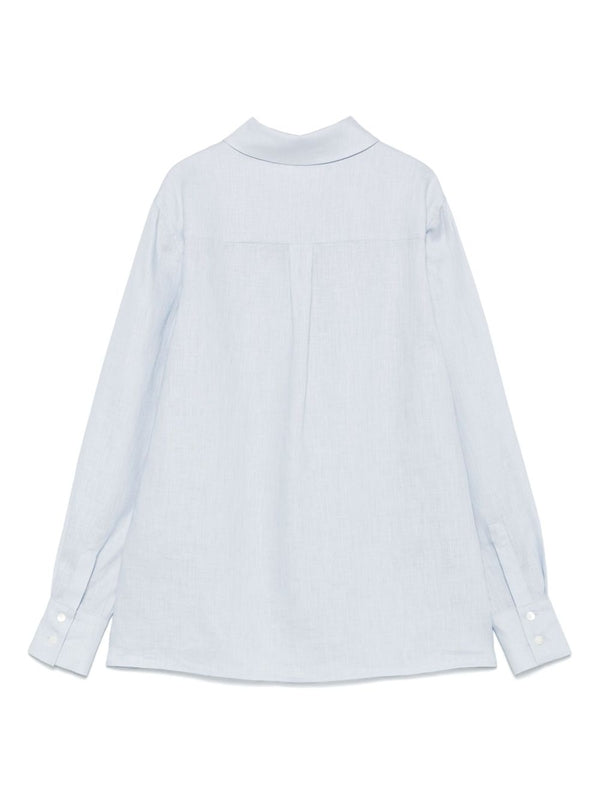 Sky Blue Linen Shirt