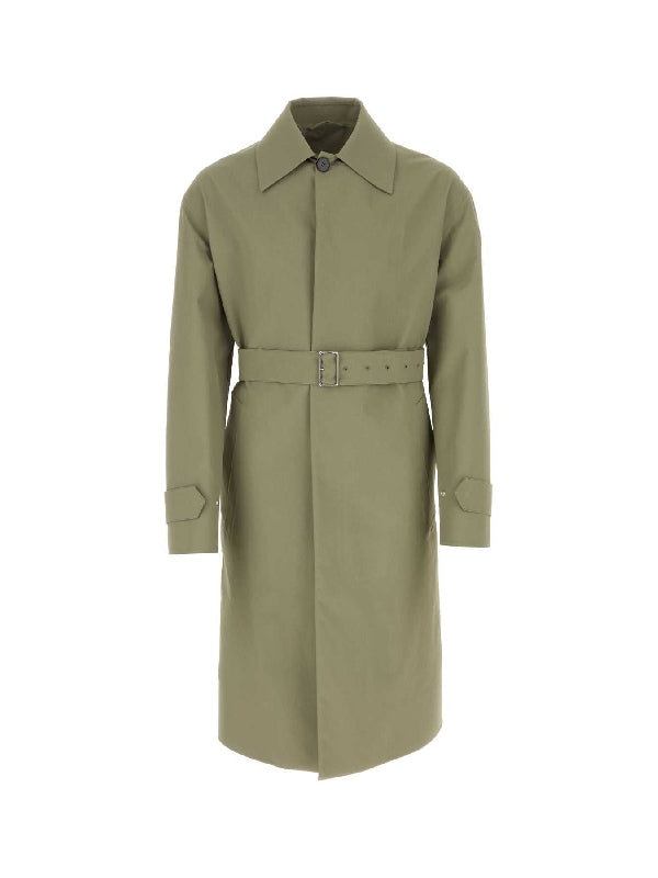 Belted Cotton Trench Coat