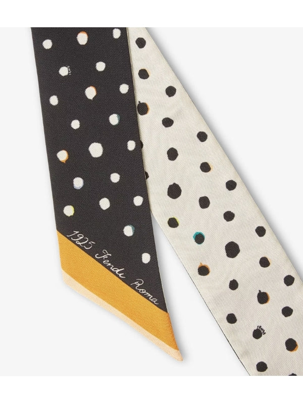 Fendi Multicolor Silk Mufflers