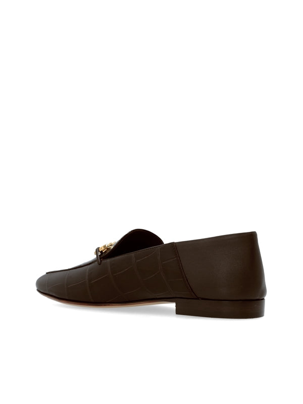 Louis Croco Effect Leather Loafer