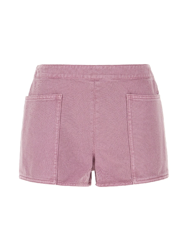 Alibi Cotton Mini Shorts