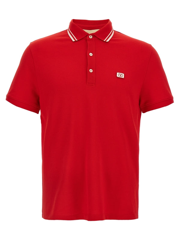 Valentino Red Polo Shirts