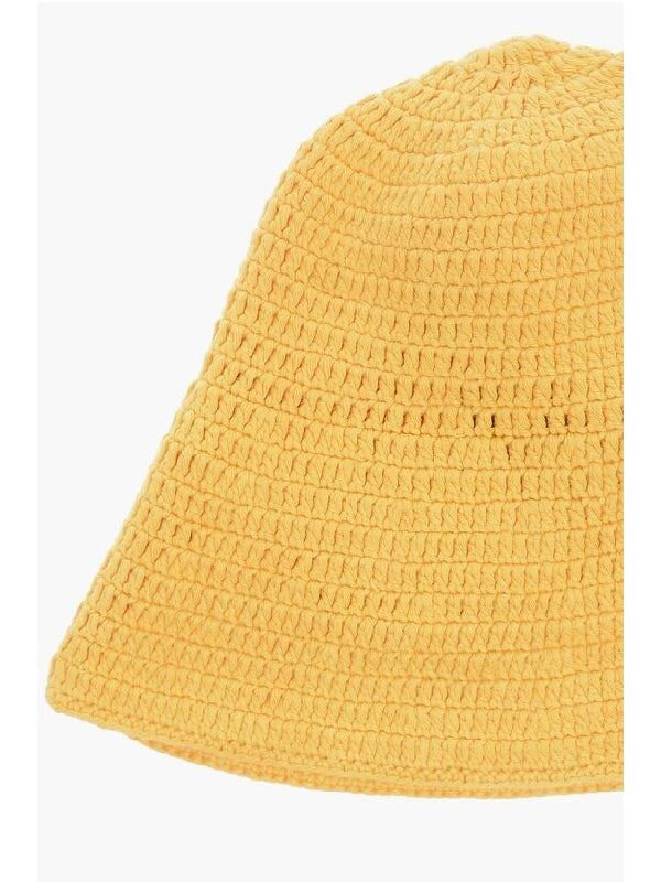 Crochet Drawstring Bucket Hat