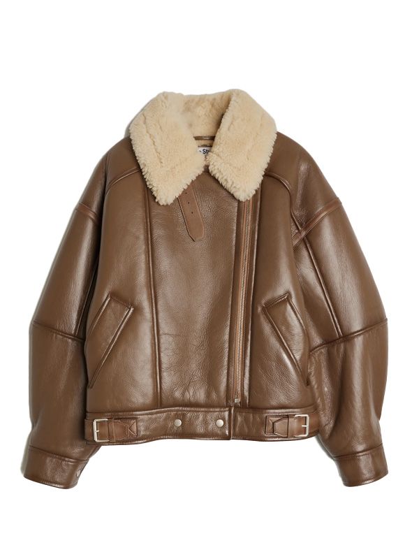 Shearling Leather Jacket