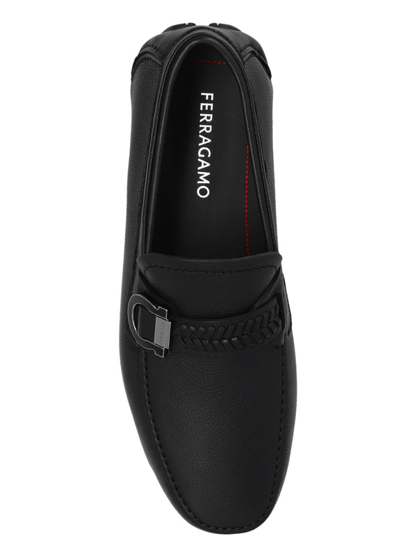 Calipso Logo Calfskin Loafer