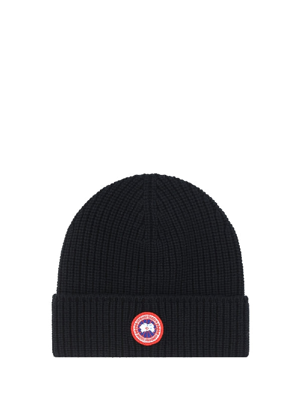 Arctic Disc Logo Patch Wool Beanie