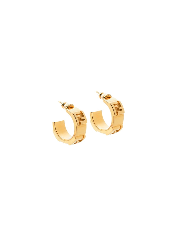 Baguette Ff Logo Earrings