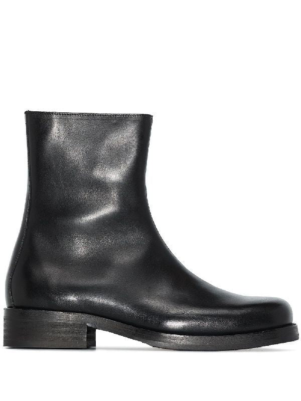 Camion Black Ankle Boots