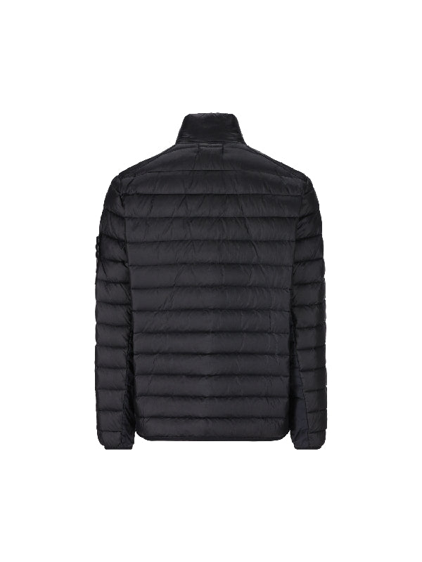 Wappen Patch Quilted Puffer Jacket