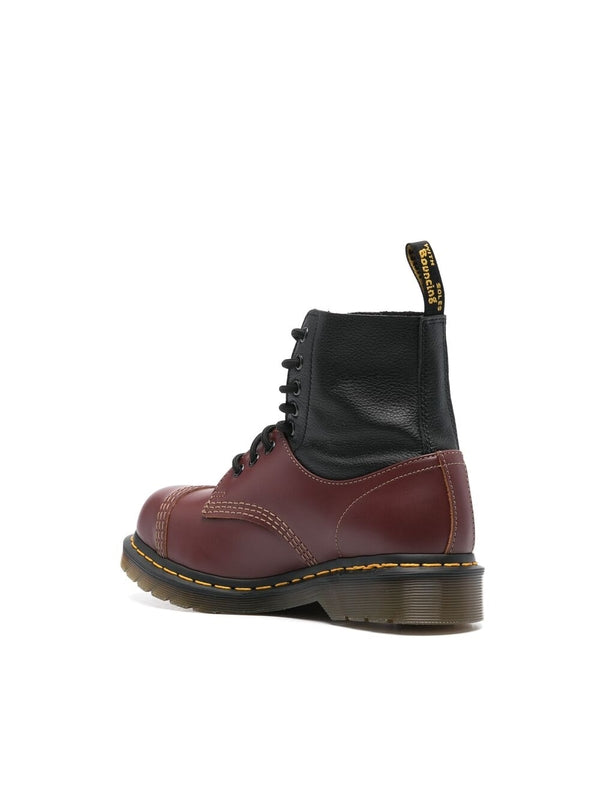 Dr. Martens Number Logo Two-Tone Lace-Up
  Boots