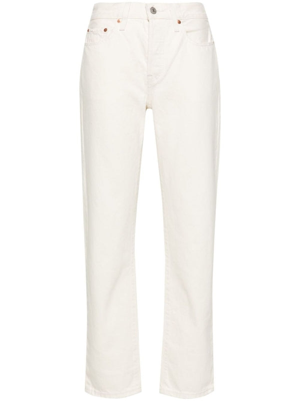 Levi'S White Denim Pants
