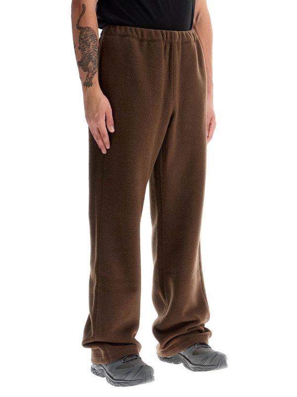 Banding Fleece Wool Jogger Pants