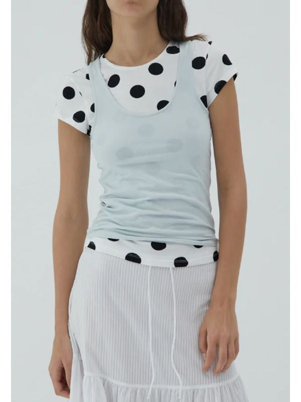 Paloma Wool Loana Layered Short-Sleeve T-Shirt