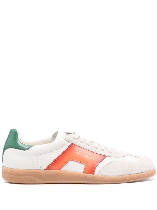 Color-block Panel Sneakers