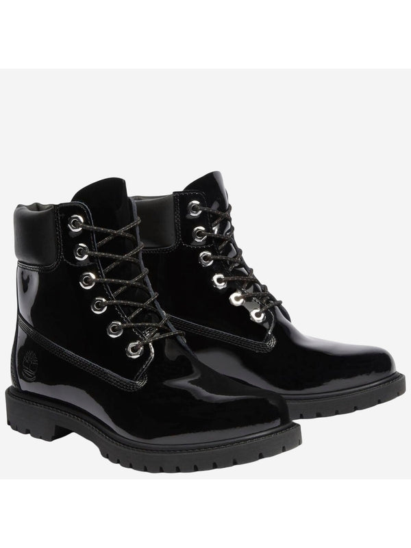 Timberland Black Lace-Up Boots