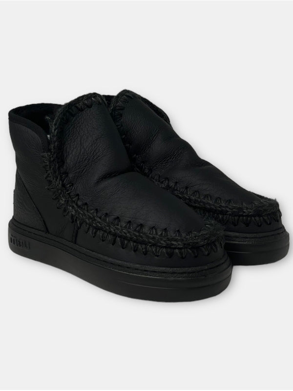 Eskimo Logo Patch Ankle Boots