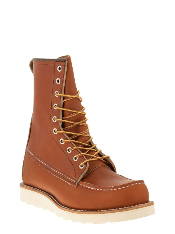 Red Wing Brown Lace-Up Boots