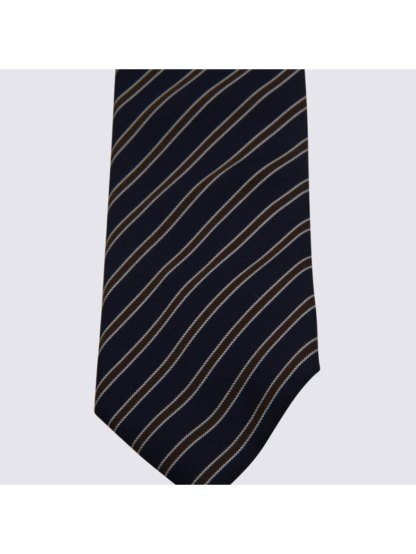 Z Zegna Blue Neck Ties