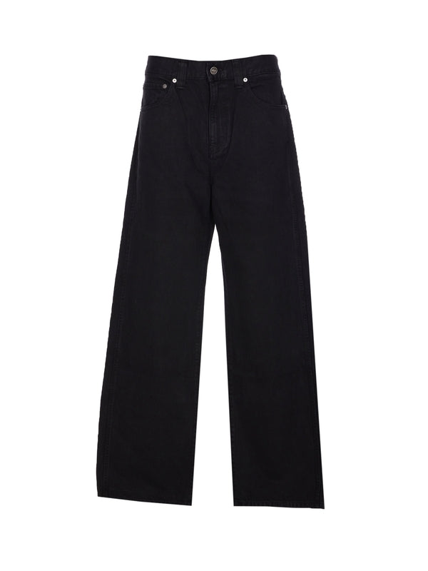 Khaite Black Denim Pants