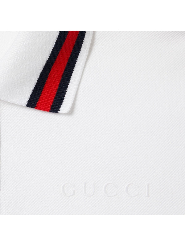 Web Detail Polo Shirt