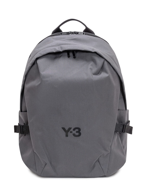 Y-3 Grey Backpacks