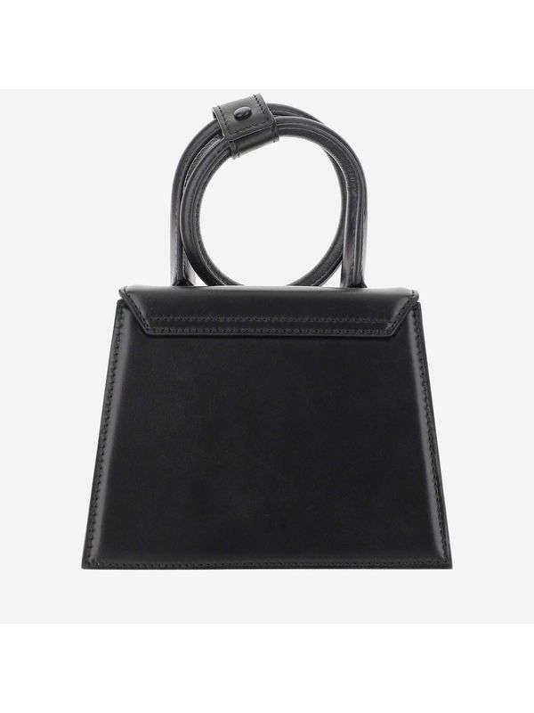 CHIQUITO MOYEN Logo Leather Tote Bag