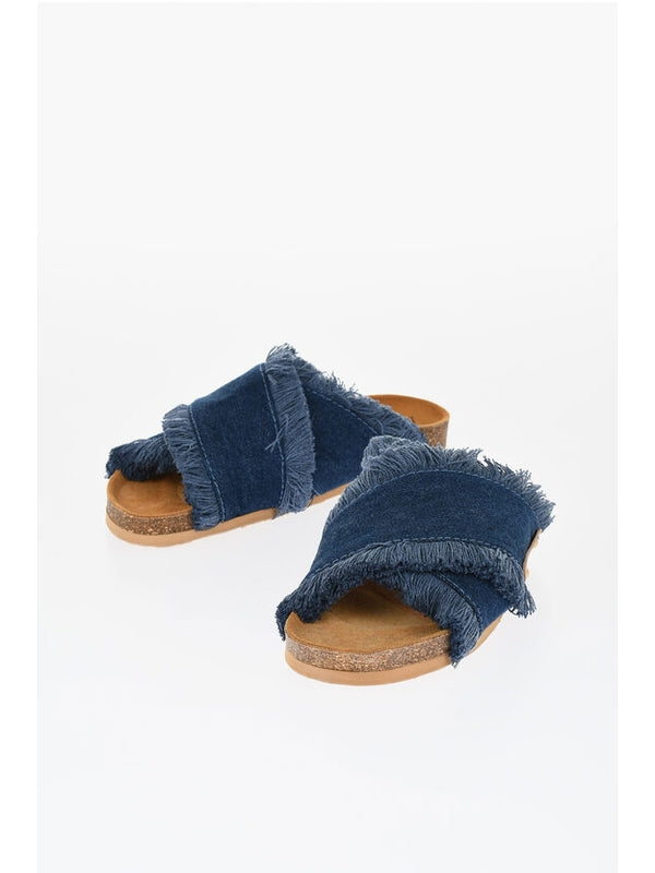 See By Chloe Blue Slides