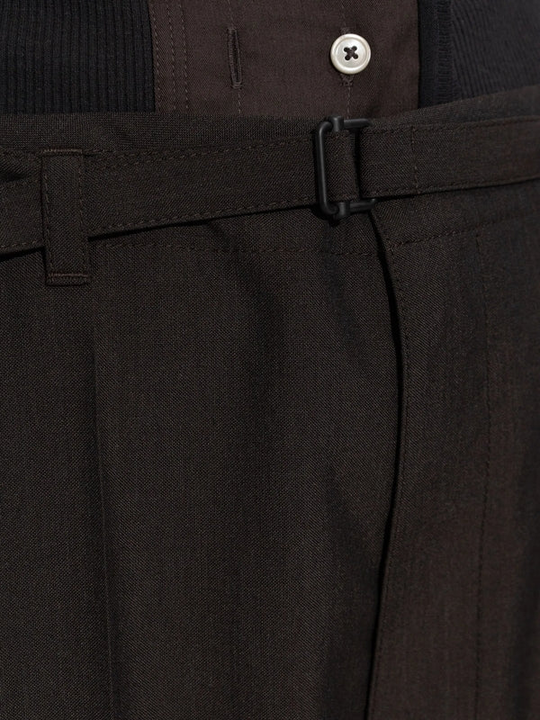 Belted Tailored Pants