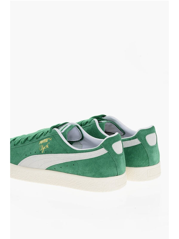 Puma Green Low Top Sneakers
