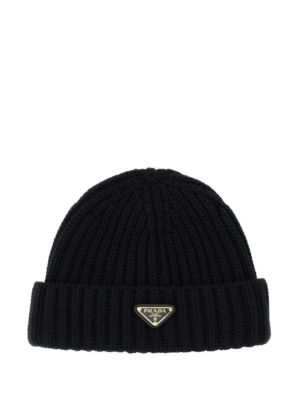 Prada Black Beanies