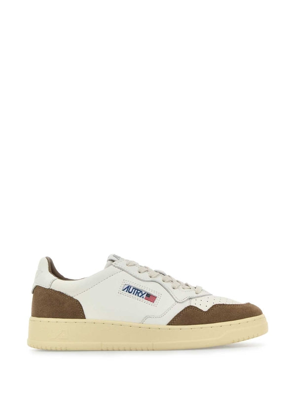 Autry Brown Low Top Sneakers