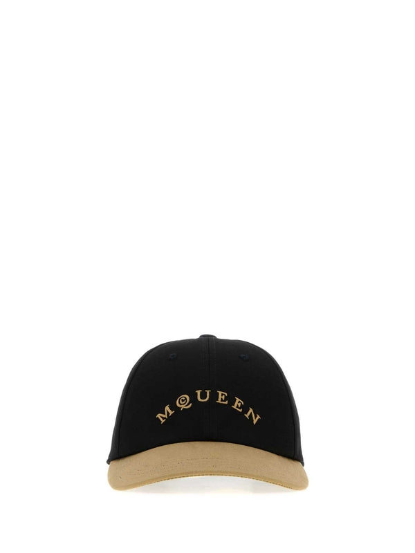 Alexander Mcqueen Black Cap
