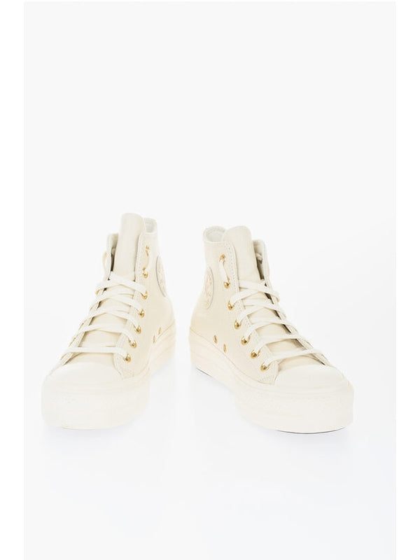 Converse White High Top Sneakers