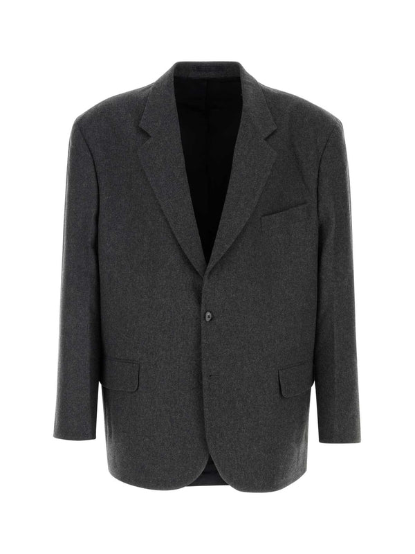 Waist Drawstring Tailored Jacket