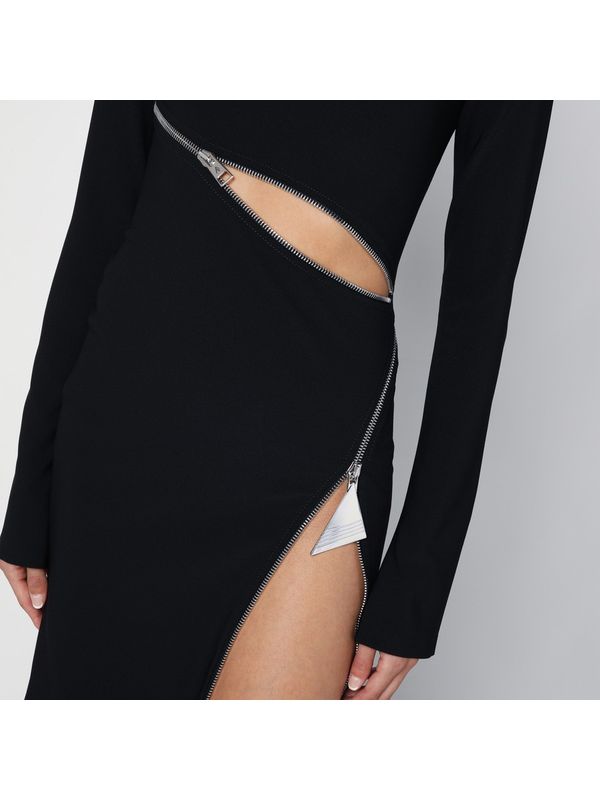 Zipper Detail
  Midi Dress