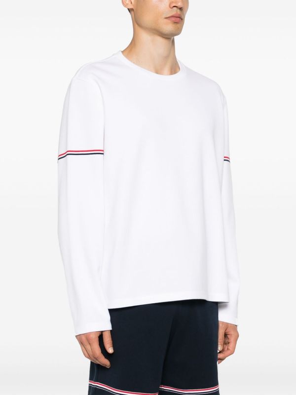 Rwb Tab Cotton Long Sleeve Top