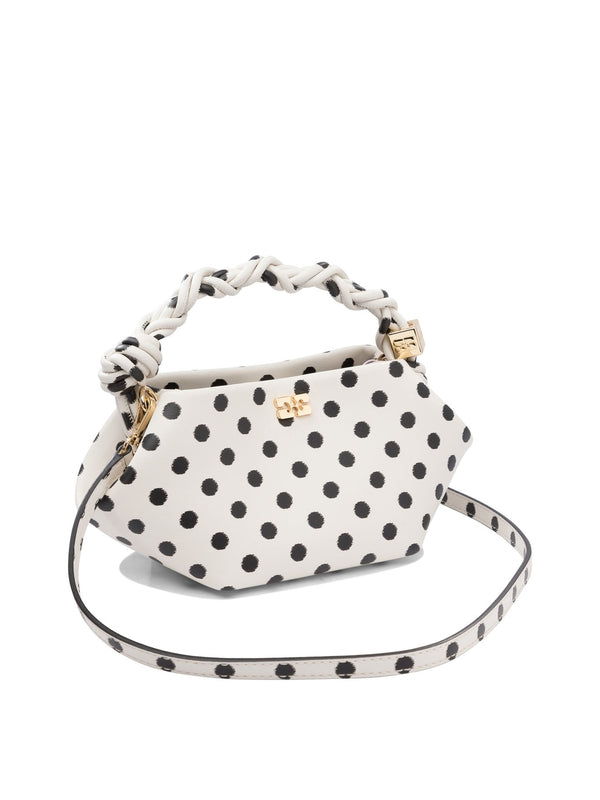 Bou Logo Decoration Leather Tote Bag