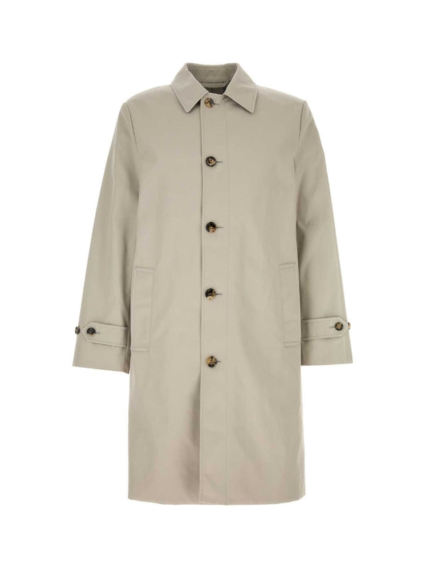 Single-Breasted Trench Coat