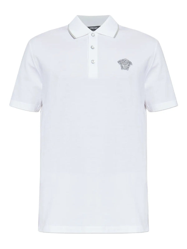 Versace White Polo Shirts