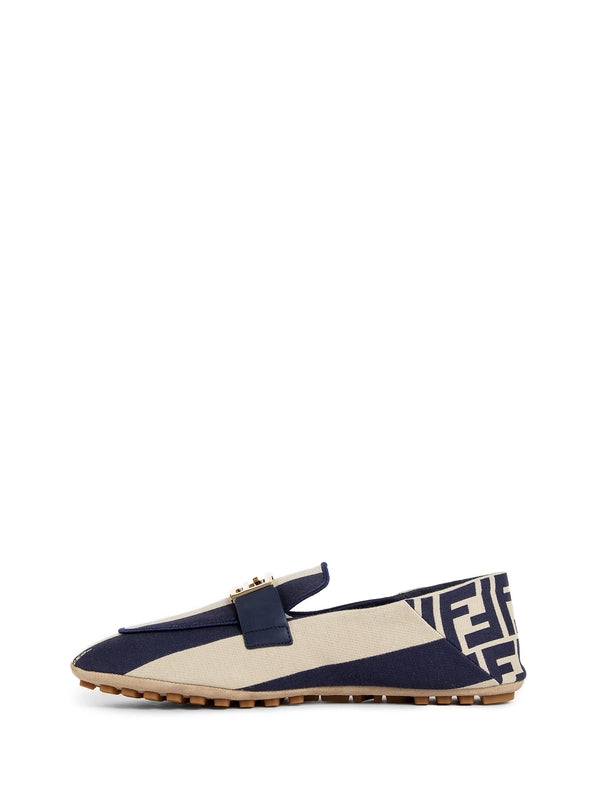 Baguette Canvas Loafers