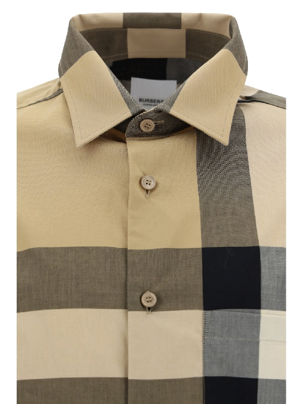 Vintage Check Cotton Shirt