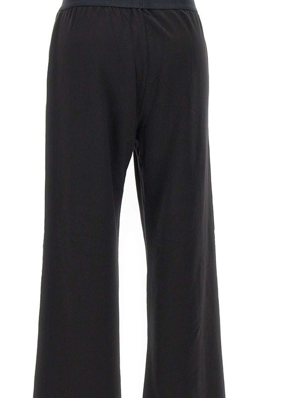 Waist Logo Bending Pants