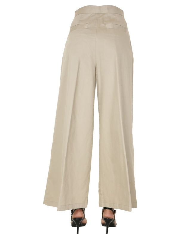 WIDE TROUSERS Trousers