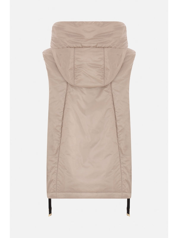 Drawstring Hooded Vest