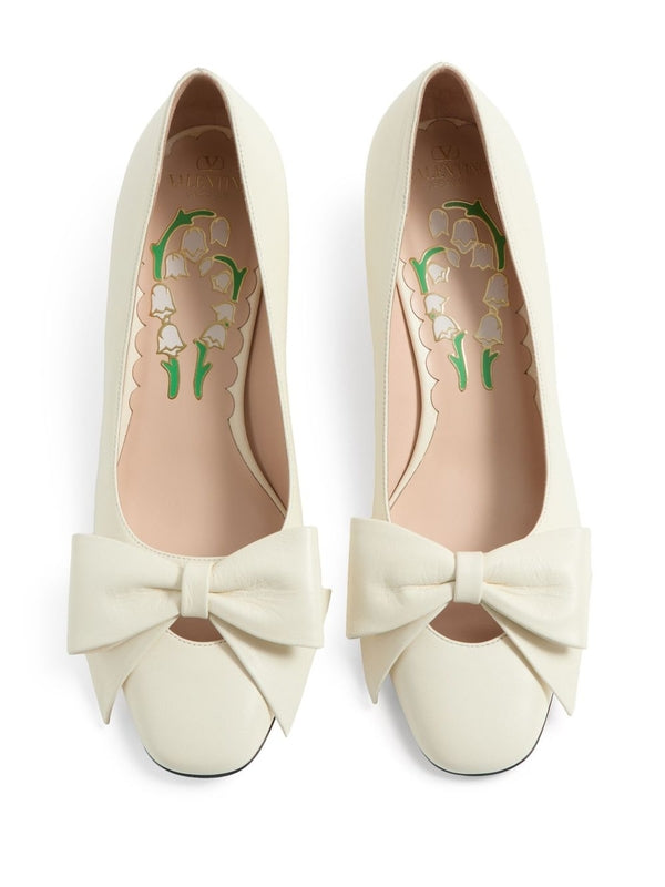 Valentino White Pumps Heels