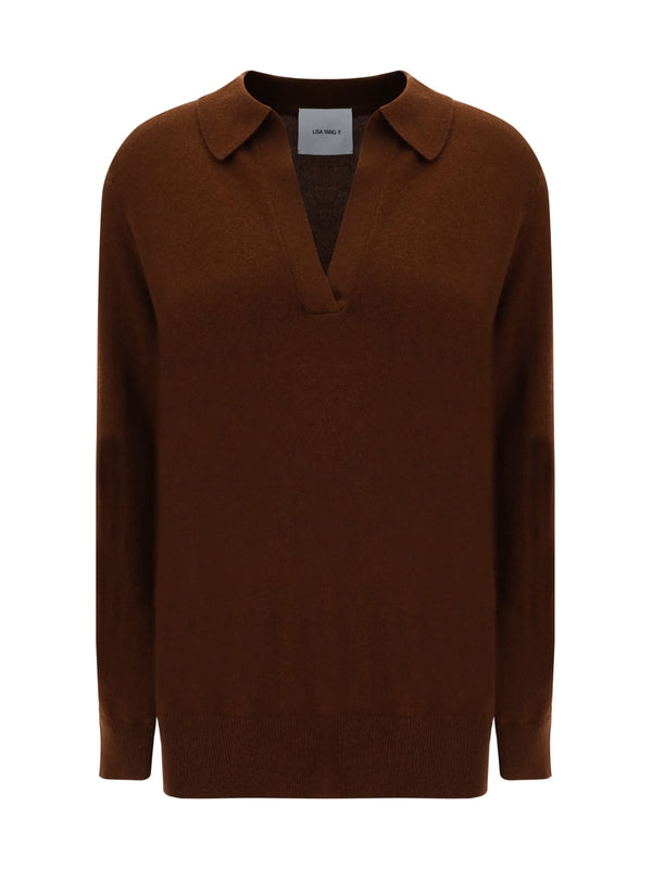 Josefine Cashmere Polo Shirt