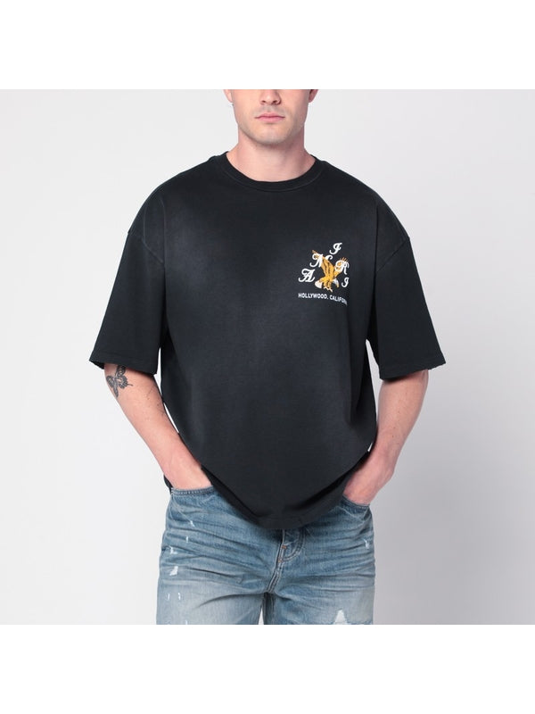 Amiri Black Half Sleeve